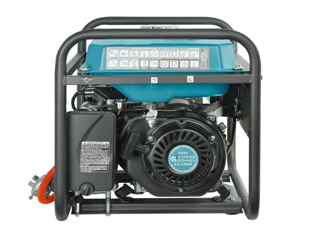 Generador híbrido de gasolina y gas "Könner & Söhnen" KS 2900G