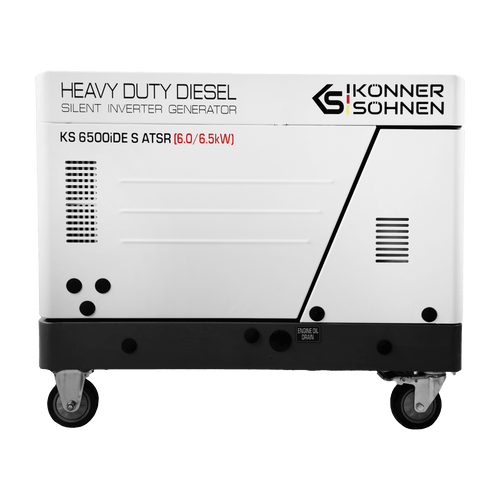 Diesel Inverter Generator in Geluiddichte Behuizing KS 6500iDE S ATSR