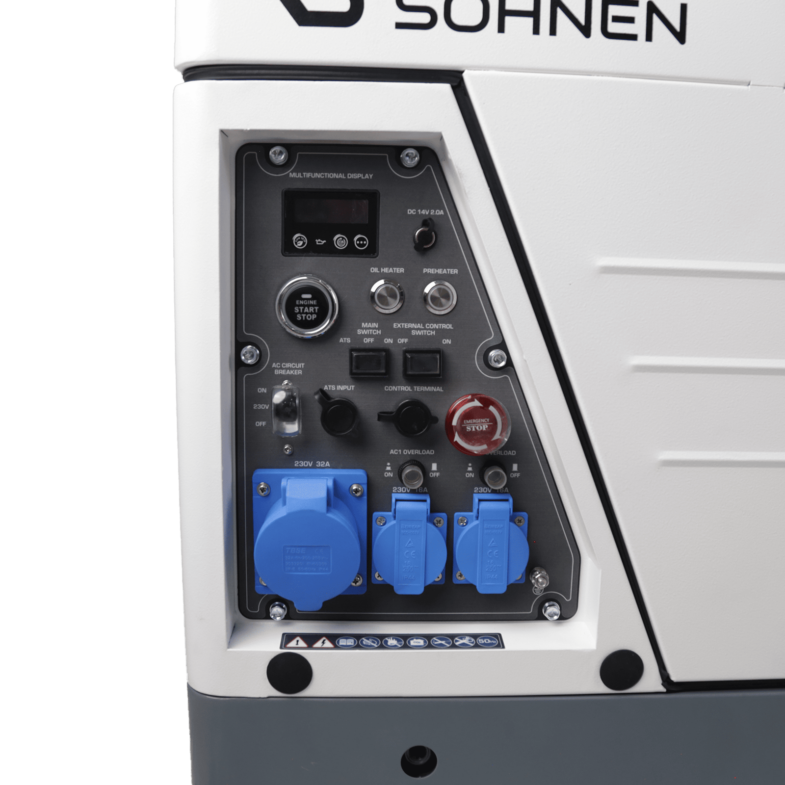 Generatore diesel inverter in cofano insonorizzato KS 6500iDE S ATSR