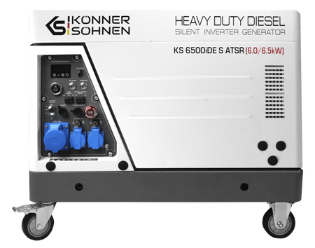 Diesel Inverter Generator in Soundproof Casing KS 6500iDE S ATSR
