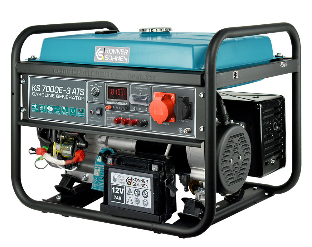 Benzingenerátor „Könner & Söhnen” KS 7000E-3 ATS