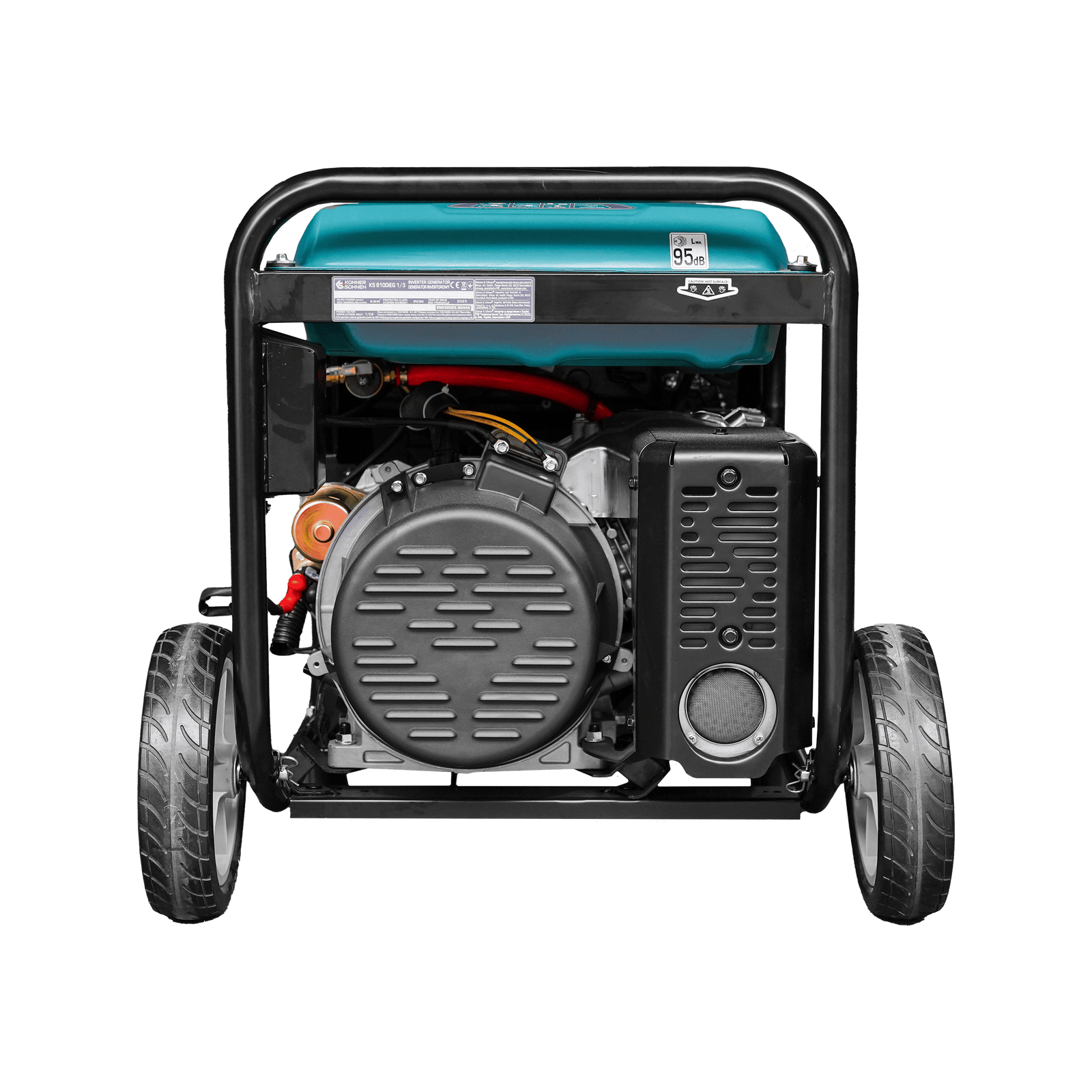 LPG/benzin inverteres generátor KS 8100iEG 1/3