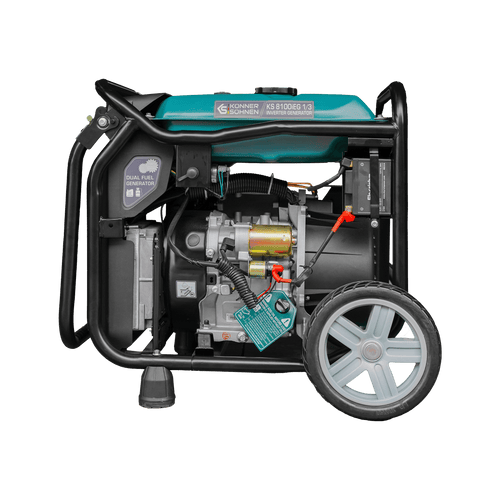 LPG/bensiini invertterigeneraattori KS 8100iEG 1/3