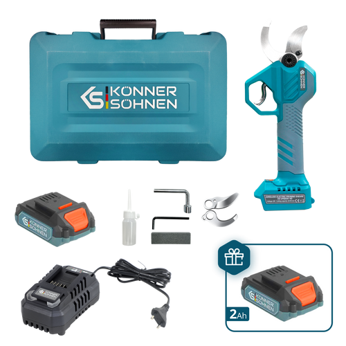 Ασύρματο Ηλεκτρικό Κλαδευτήρι KS CPS20V-40 CASE PLUS