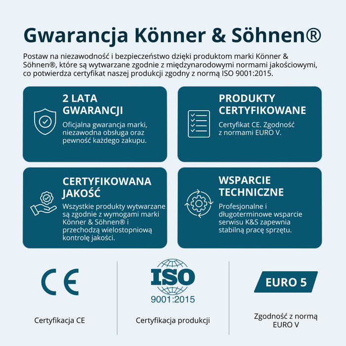 Inwerterowy generator LPG/benzyna KS 3100iG S