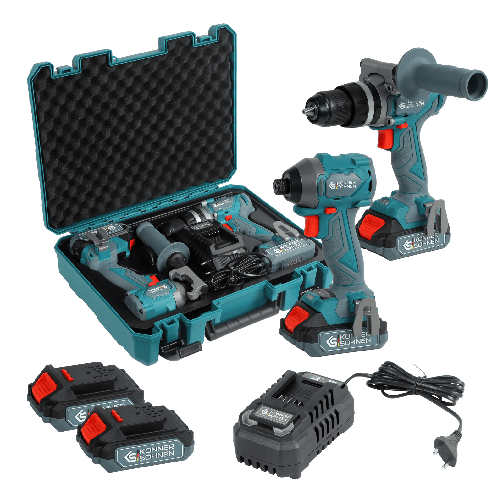 Conjunto inalámbrico Master Set 2en1 KS IDISD 20V SET 2 