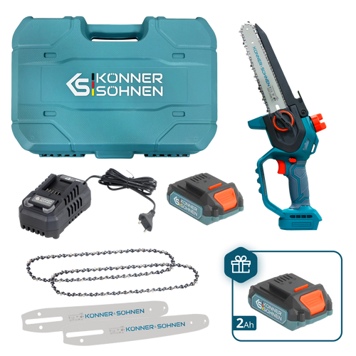 Ασύρματο Μίνι Αλυσοπρίονο KS MCS20V-8 CASE PLUS