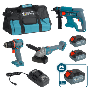 Drahtloses Meister-Set 3-in-1 KS RHAGD 20V SET 3 PLUS