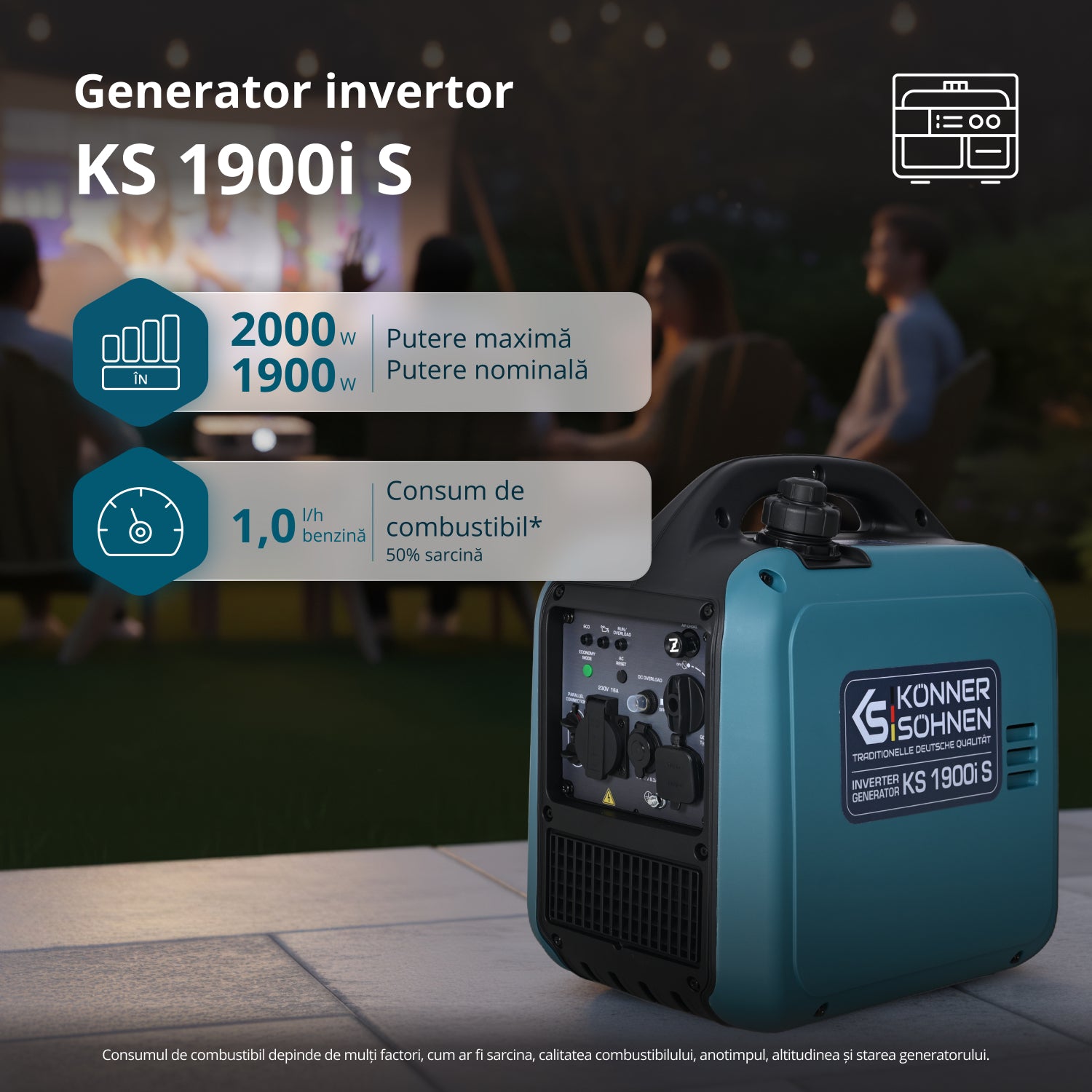 Generator invertor KS 1900i S