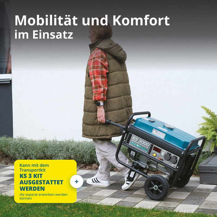 Bensinaggregat "Könner & Söhnen" KS 3000
