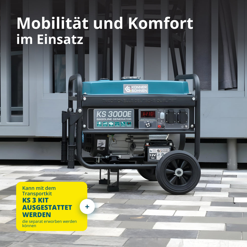Gerador a gasolina "Könner & Söhnen" KS 3000E