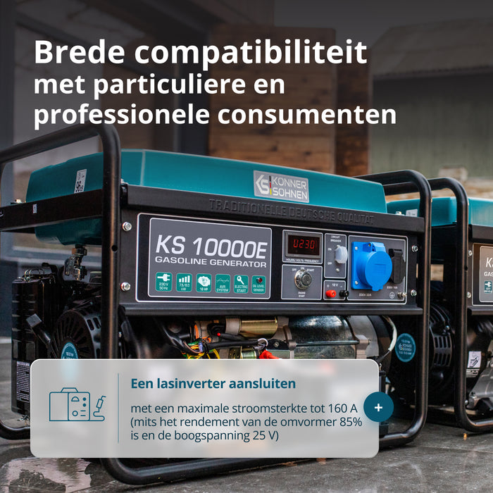 Benzinegenerator "Könner & Söhnen" KS 10000E