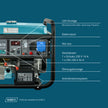 Benzinski generator „Könner & Söhnen“ KS 10000E ATS thumbnail