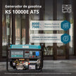 Generador de gasolina "Könner & Söhnen" KS 10000E ATS thumbnail