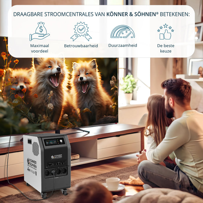 KS 3000PS 3-in-1 Draagbare Stroomvoorziening