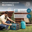 Инверторен генератор на LPG/бензин KS 3100iG S thumbnail