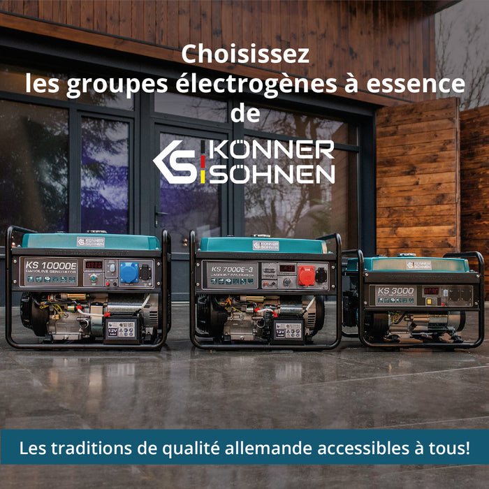Groupe électrogène à essence "Könner & Söhnen" KS 7000