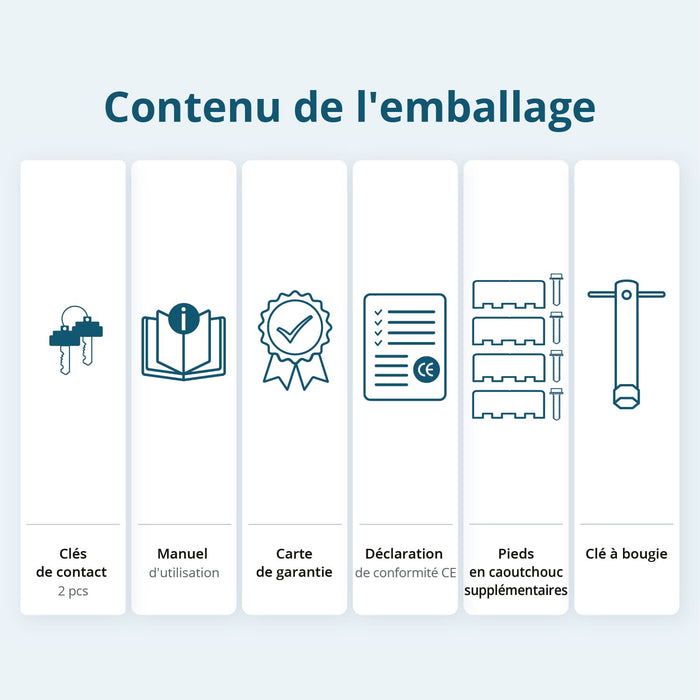 Groupe électrogène à essence "Könner & Söhnen" KS 7000E ATS