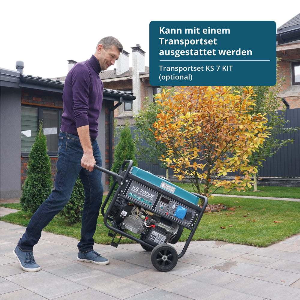Benzínový generátor „Könner & Söhnen“ KS 7000E