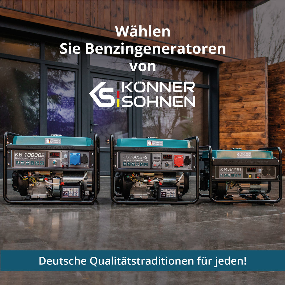 Benzínový generátor „Könner & Söhnen“ KS 7000E