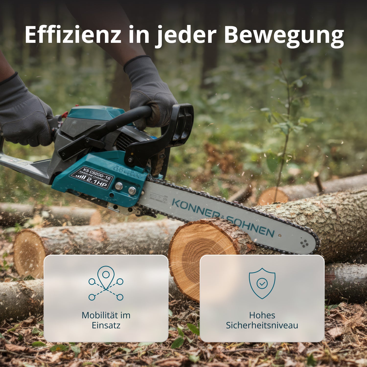 Benzinska motorna testera KS CS20G-16