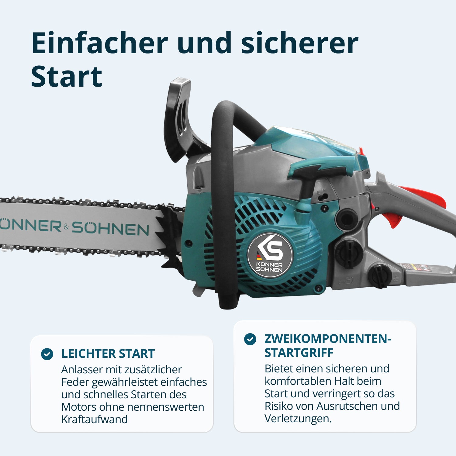 Benzinska motorna testera KS CS20G-16