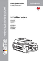 Batería de litio de 20V