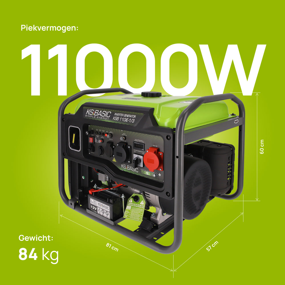 Invertergenerator KSB 110iE-1/3