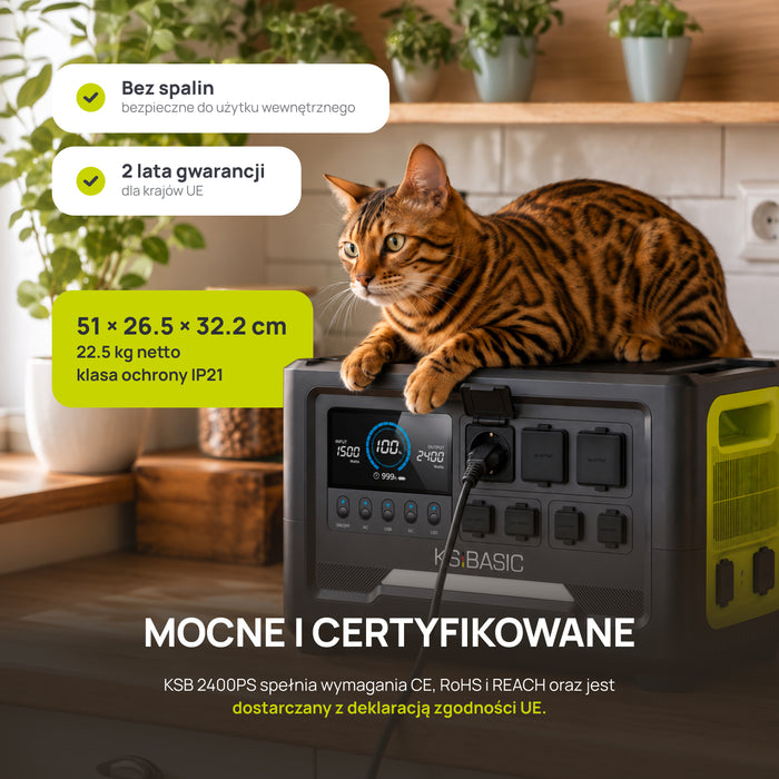 Przenośna stacja zasilania KSB 1200PS