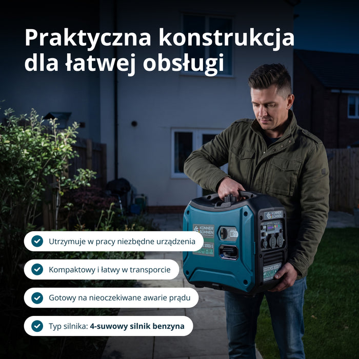 Generator inwerterowy KS 3000i S