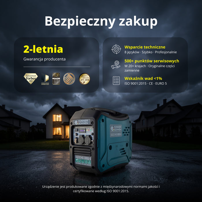 Generator inwerterowy KS 3000i S
