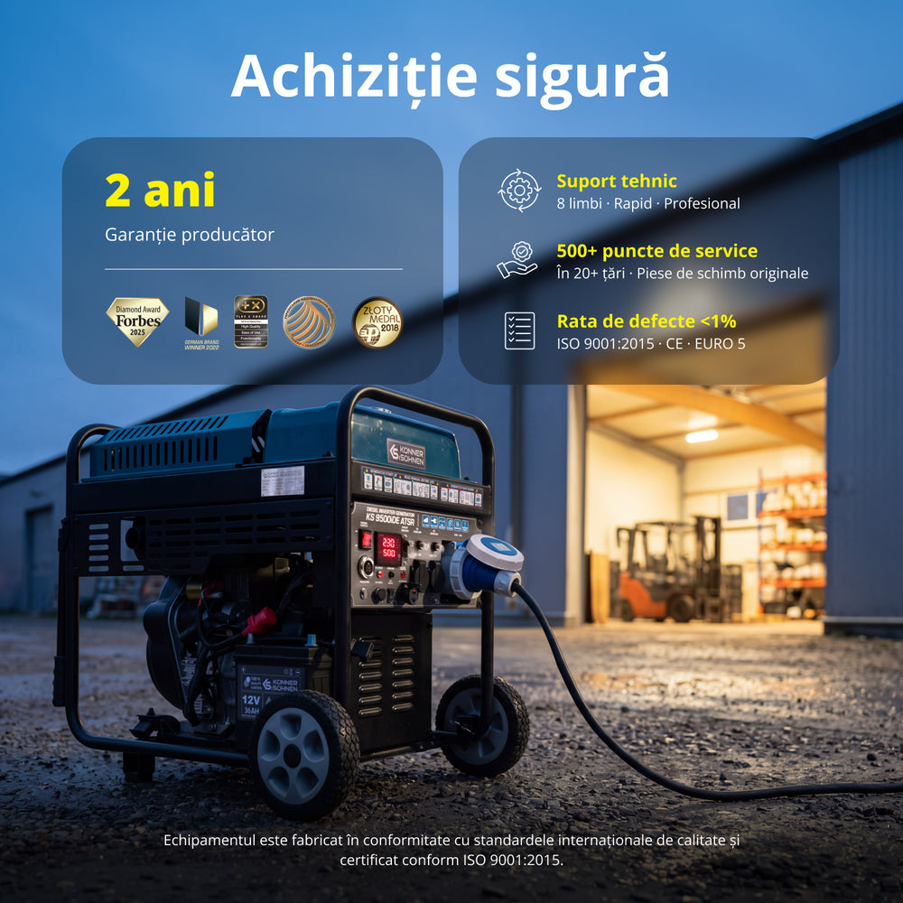 Generatoare cu inverter diesel KS 9500iDЕ ATSR