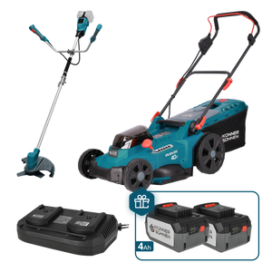 Aktion Rasenpflege-Set KS 43LM-BCT40V-SET