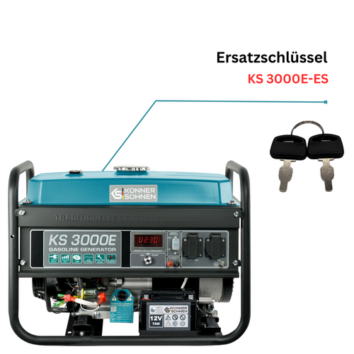 Ersatzschlüssel KS 3000E-ES