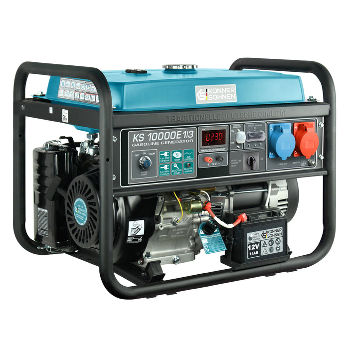 Benzin-Generator "Könner & Söhnen" KS 10000E 1/3