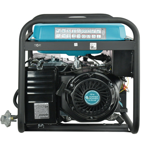 LPG/Benzin Generátor „Könner & Söhnen” KS 10000E G