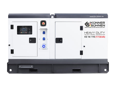 La centrale diesel monophasée KS 18-1YE