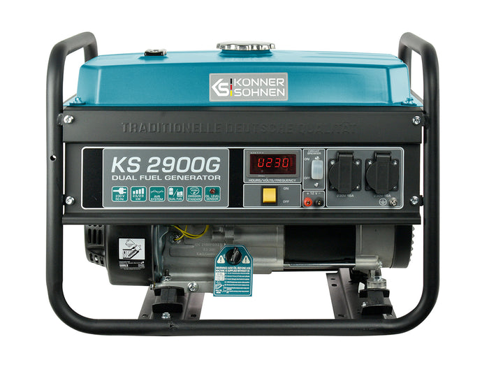Generador híbrido de gasolina y gas "Könner & Söhnen" KS 2900G