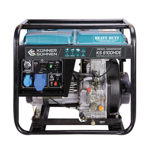 Dieselgenerator "Könner & Söhnen" KS 6100HDE (EURO V) (Refurbished – Licht gebruikt)