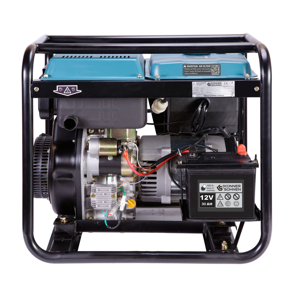 Dieselgenerator "Könner & Söhnen" KS 6100HDE (EURO V) (Refurbished – Licht gebruikt)