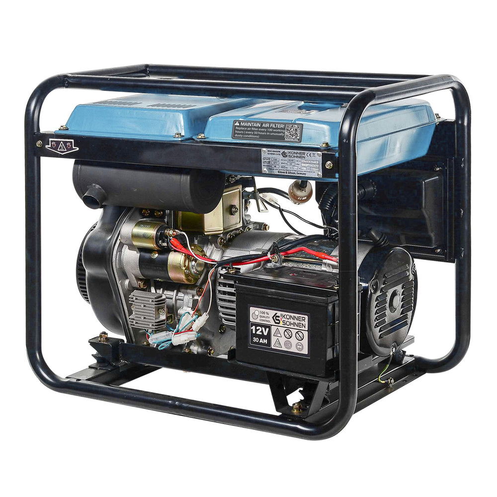 Dieselgenerator "Könner & Söhnen" KS 6100HDE (EURO V) (Refurbished – Licht gebruikt)