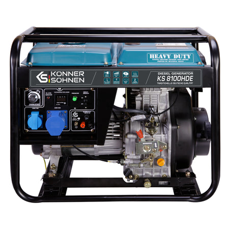 Gerador a diesel "Könner & Söhnen" KS 8100HDE (EURO V)