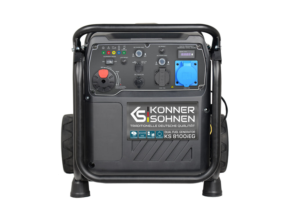 Інверторний генератор на LPG/бензині KS 8100iEG