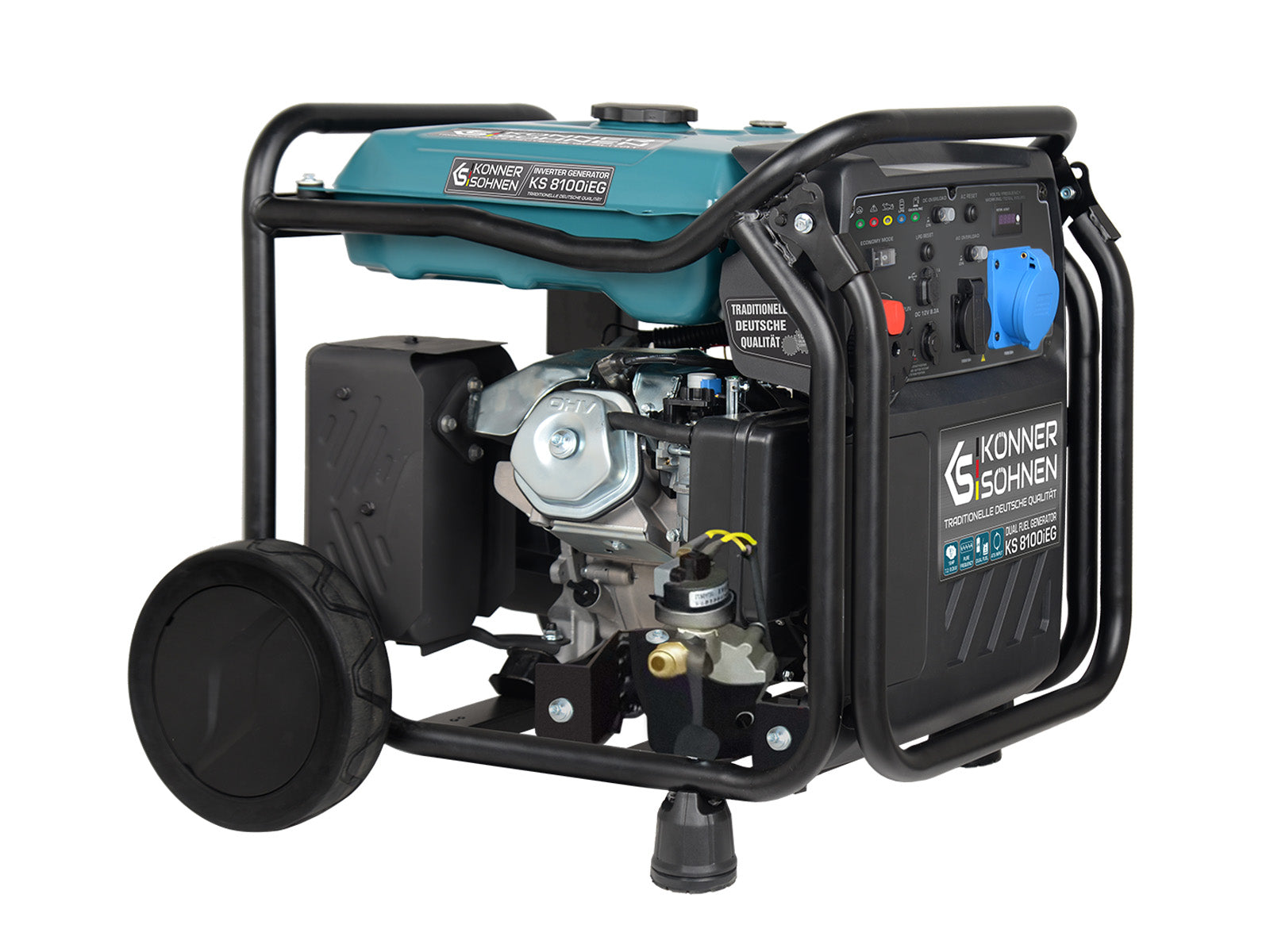 LPG/gasoline inverter generator KS 8100iEG (Refurbished Good)