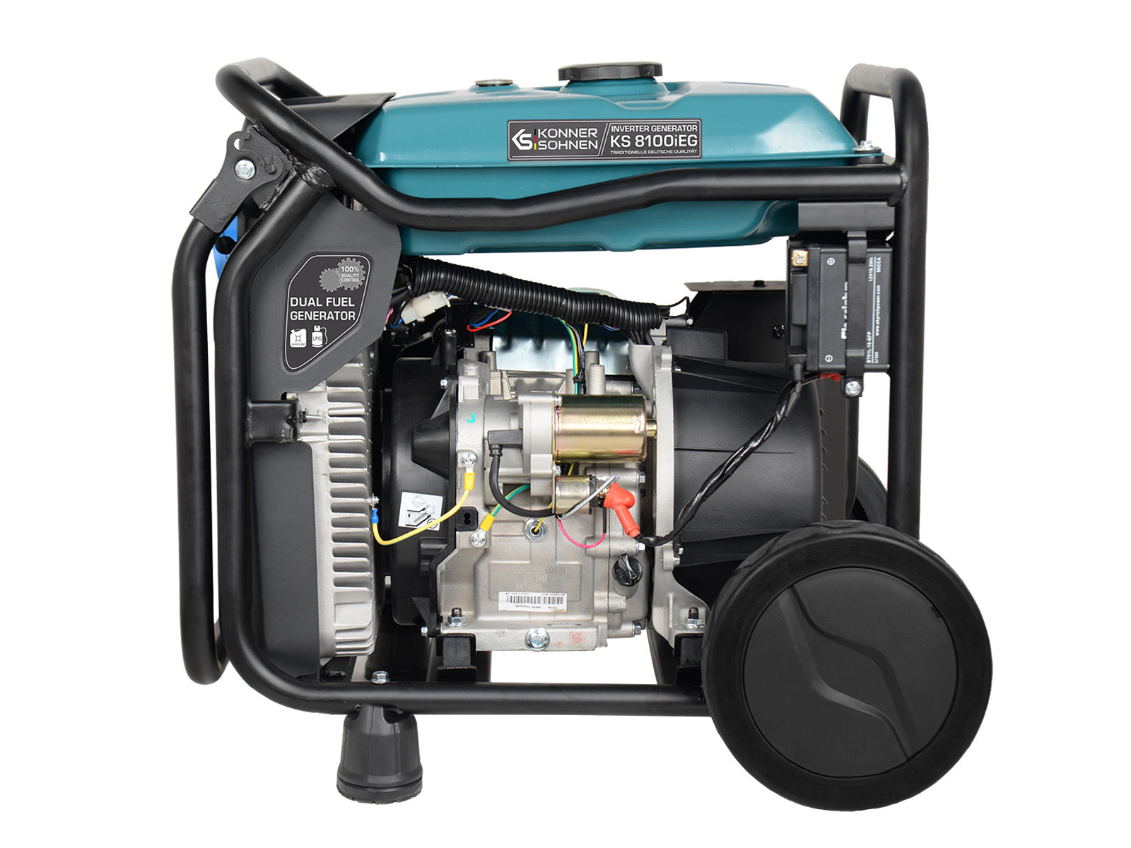 LPG/gasoline inverter generator KS 8100iEG (Refurbished Good)