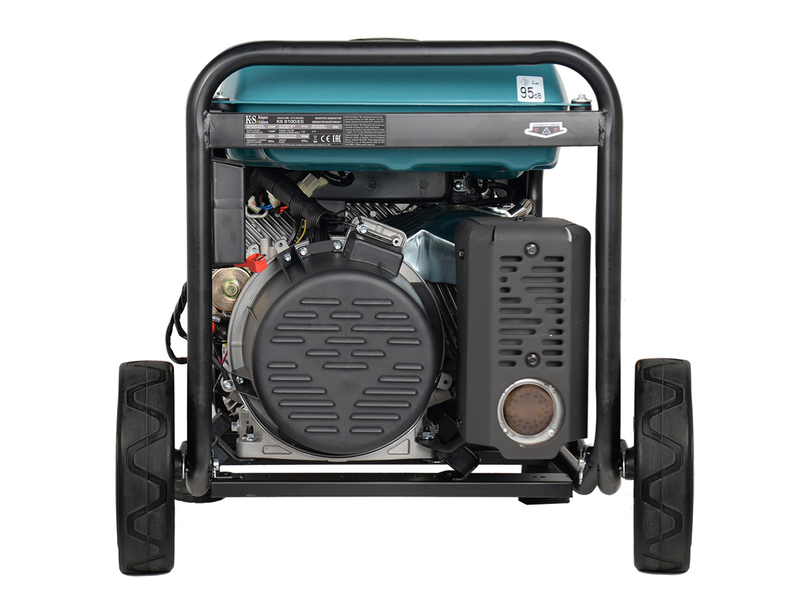 LPG/gasoline inverter generator KS 8100iEG (Refurbished Good)