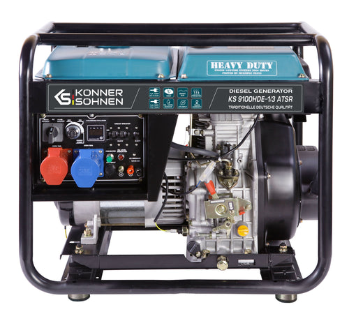 Diesel-Generator "Könner & Söhnen" KS 9100HDE-1/3 ATSR (EURO V)
