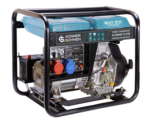 Diesel-Generator "Könner & Söhnen" KS 9100HDE-1/3 ATSR (EURO V)