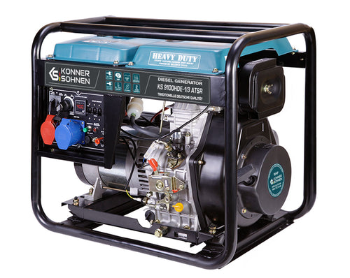 Diesel-Generator "Könner & Söhnen" KS 9100HDE-1/3 ATSR (EURO V)