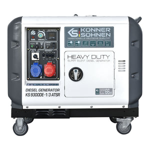 Diesel generátor „Könner & Söhnen” KS 9300DE-1/3 ATSR (EURO V)